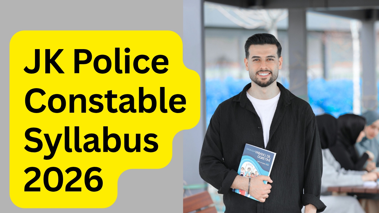 JK Police Constable Syllabus 2026