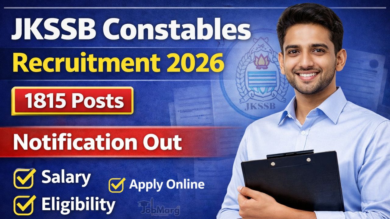 JKSSB Constable Recruitment 2026
