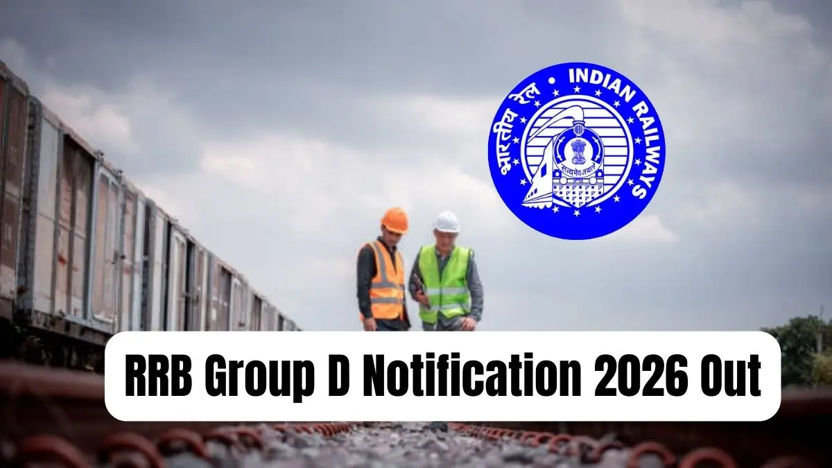 RRB Group D Notification 2026 Out